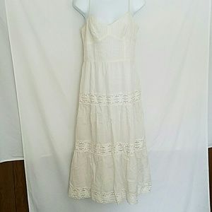 Ivory Boho Lace Dress